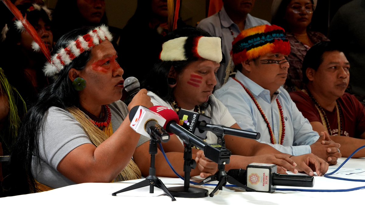 Nacionalidad Waorani del Ecuador-NAWE tweet media