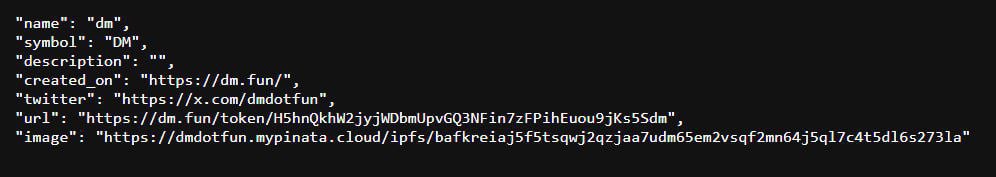 <a href="/dmdotfun/">dm.fun</a> REAL 
H5hnQkhW2jyjWDbmUpvGQ3NFin7zFPihEuou9jKs5Sdm