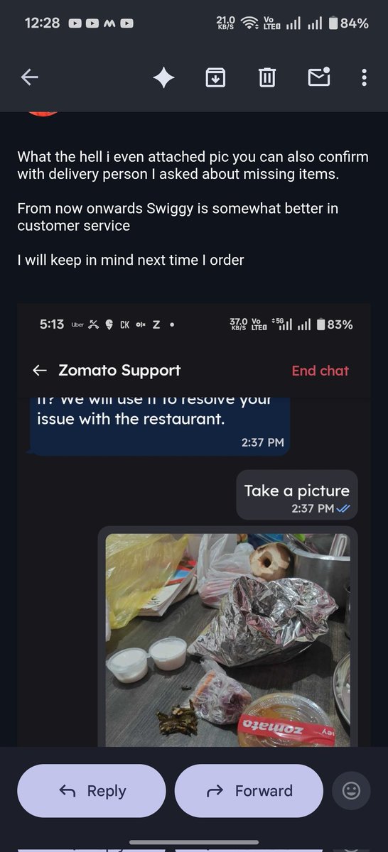 This is the customer service now 
after name change satisfaction too

Iam thinking 🤔 why not built our own with good customer service like Swiggy , hyperapps