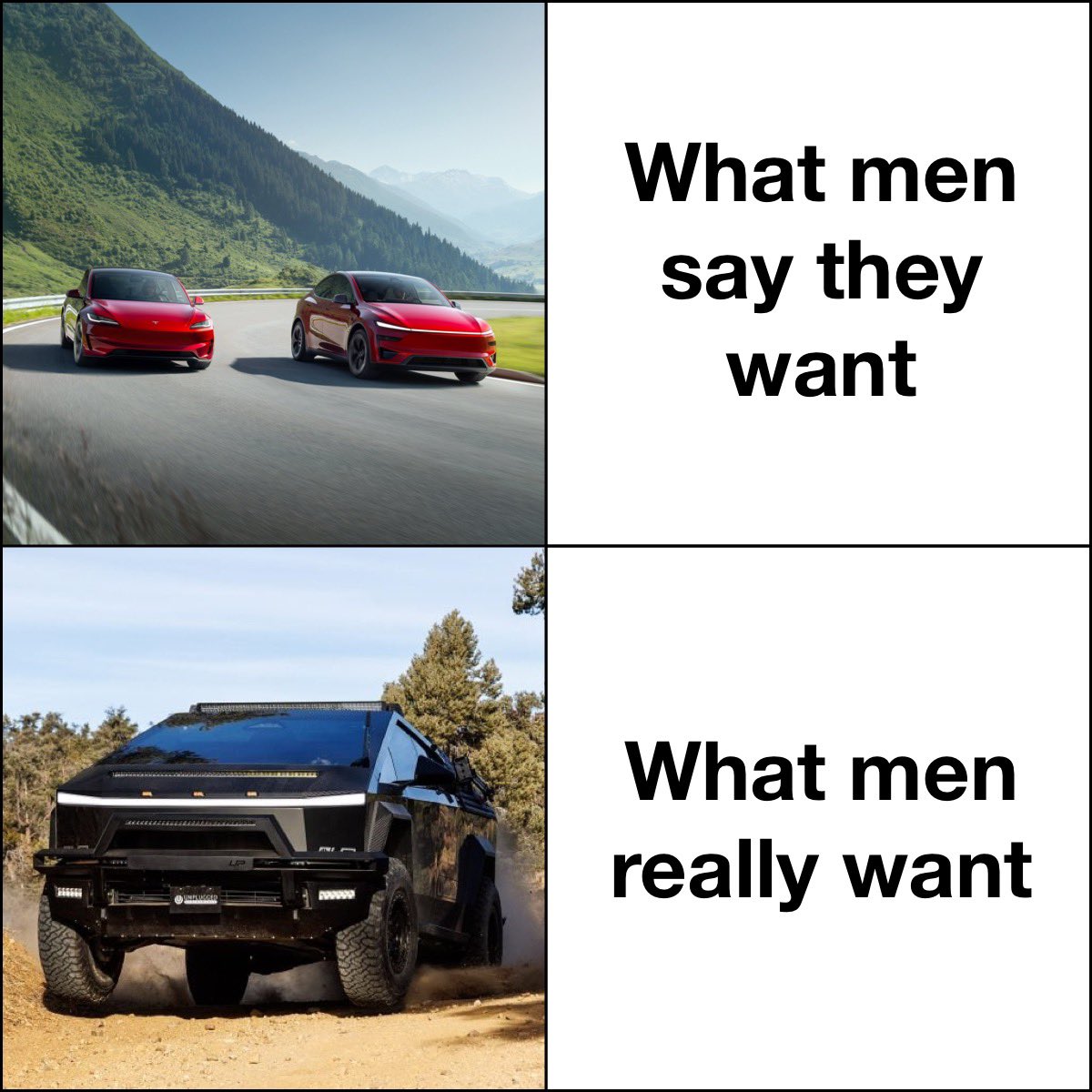 Don’t at me it’s true. $TSLA