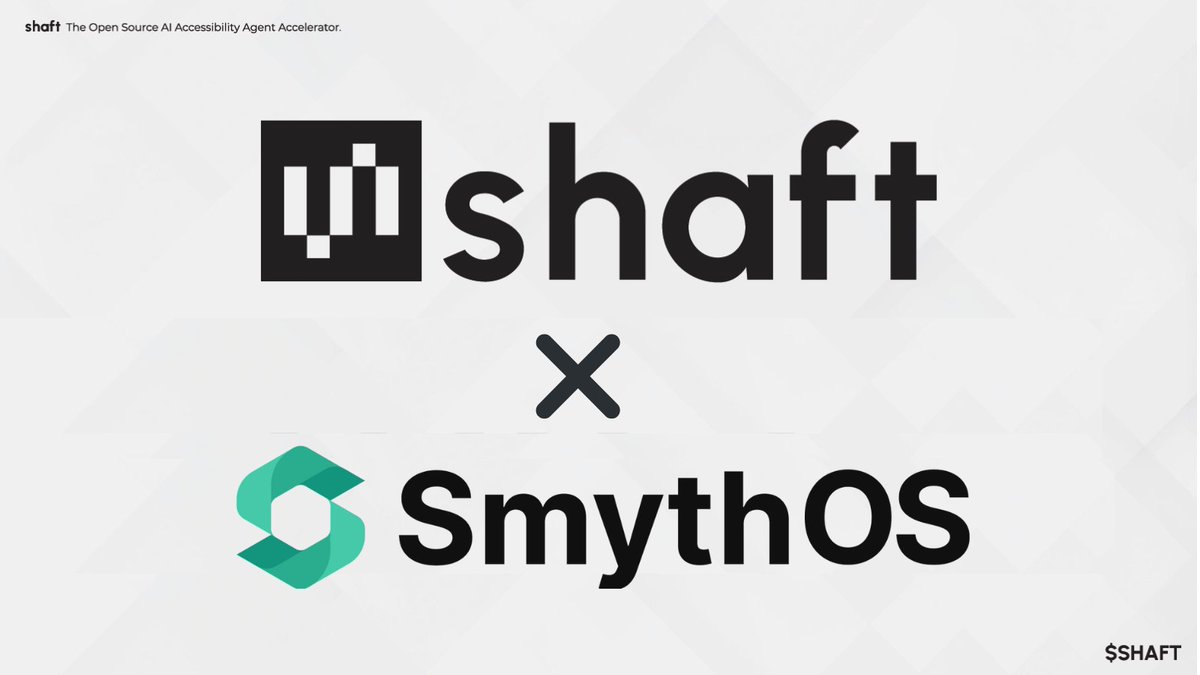 $SHAFT is teaming up with <a href="/Smyth_OS/">SmythOS</a>
 to give our bounty hunters a new weapon: chat-native, no-code agent creation.

🔜Coming soon, you’ll be able to vibe your way through bounties using #SmythOS’s intuitive builder — craft agents, test, and submit, all in flow.

This is about