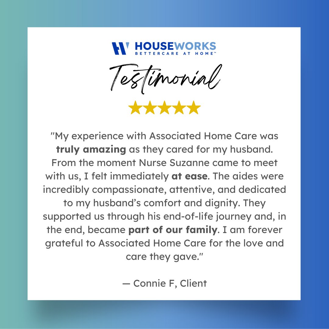 House_Works's tweet image. Real stories. Real experiences. Real care. ⭐ #HouseWorks #HomeCare #Testimonial #Trusted