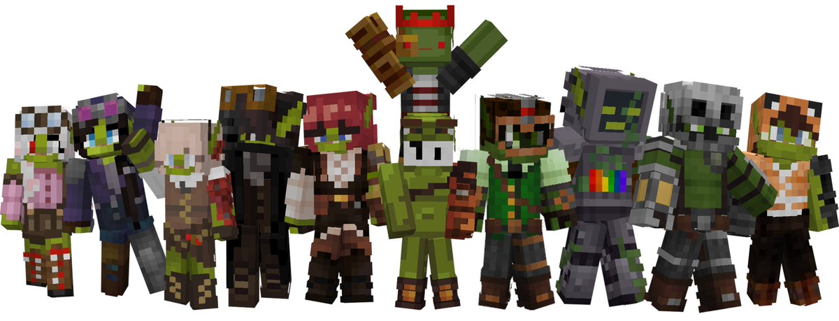mindless_why's tweet image. You know since @JophielsWings's post brought some attention to my acc, I thought I'd post a random assortment of skins I've worked on!

Wish I had more renders/poses of other skins I've made but I don't do renders/poses all that often LOL