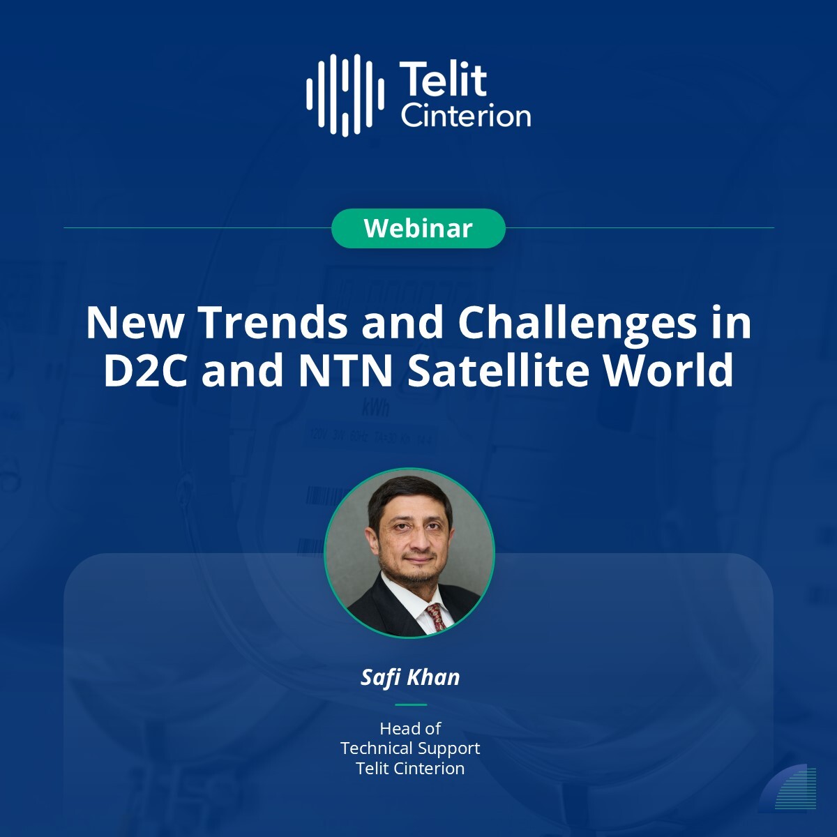 telitcinterion's tweet image. Have you registered for our expert-led webinar on D2C and NTN satellite tech?

We’ll cover:
🔷 Architecture
🔷 Real-world use cases
🔷 #LTE protocols, hardware spectrum challenges
🔷 3GPP Releases 17–19.

📆 Sept 23 | ⌚ 11am ET
Register: workcast.com/register?cpak=…