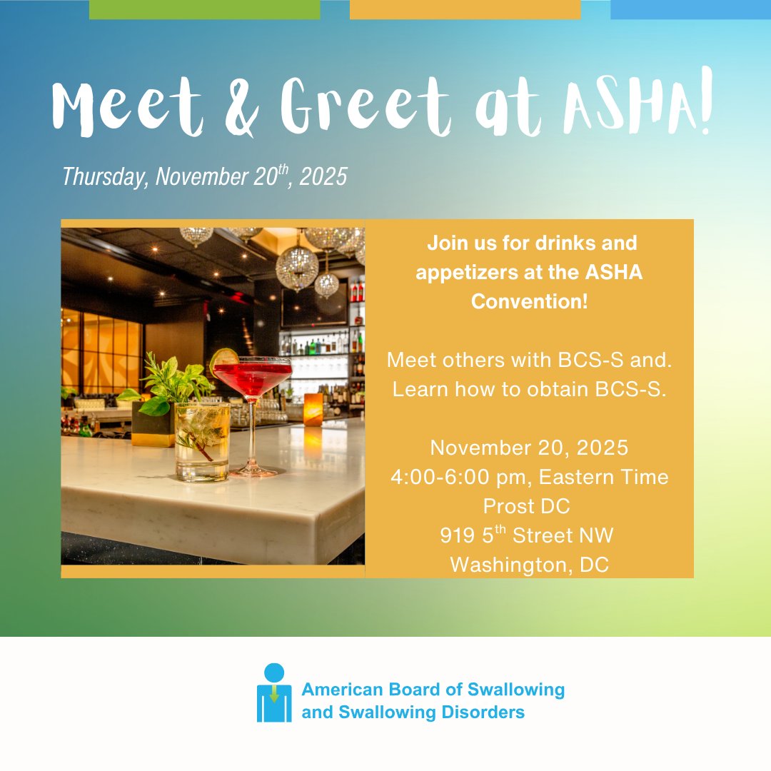 American Board Swallowing & Swallowing Disorders tweet media