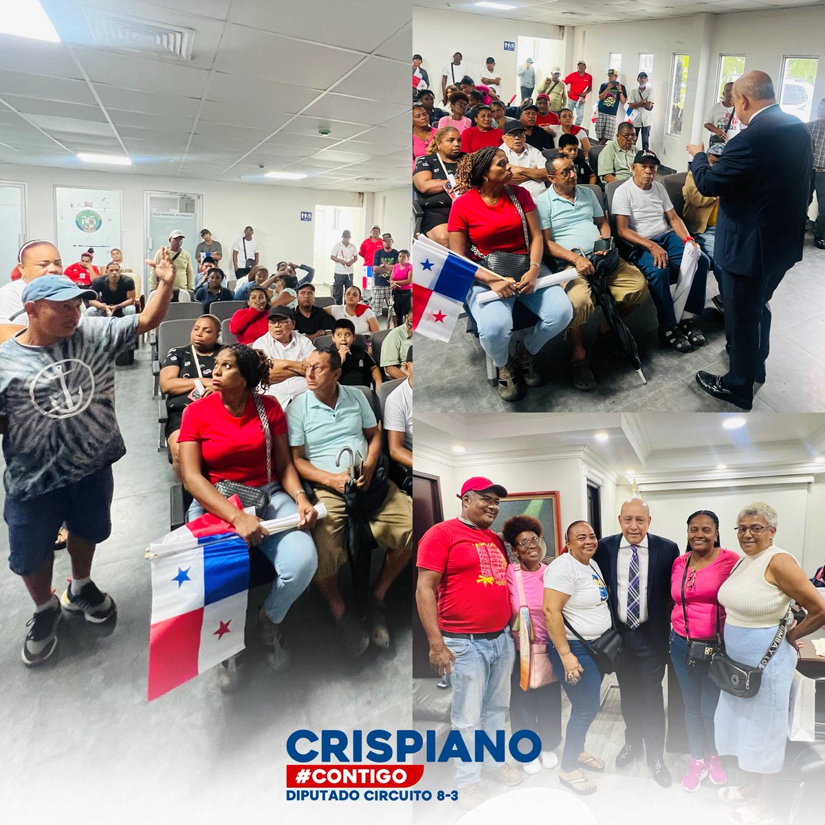 Recibimos en nuestro despacho a un grupo de buhoneros de la avenida 3 de Noviembre, quienes enfrentan un desalojo por parte de la Alcaldía de Panamá en medio de la compleja situación económica que vive el país.

Una medida de esta magnitud, ejecutada sin la debida planificación y