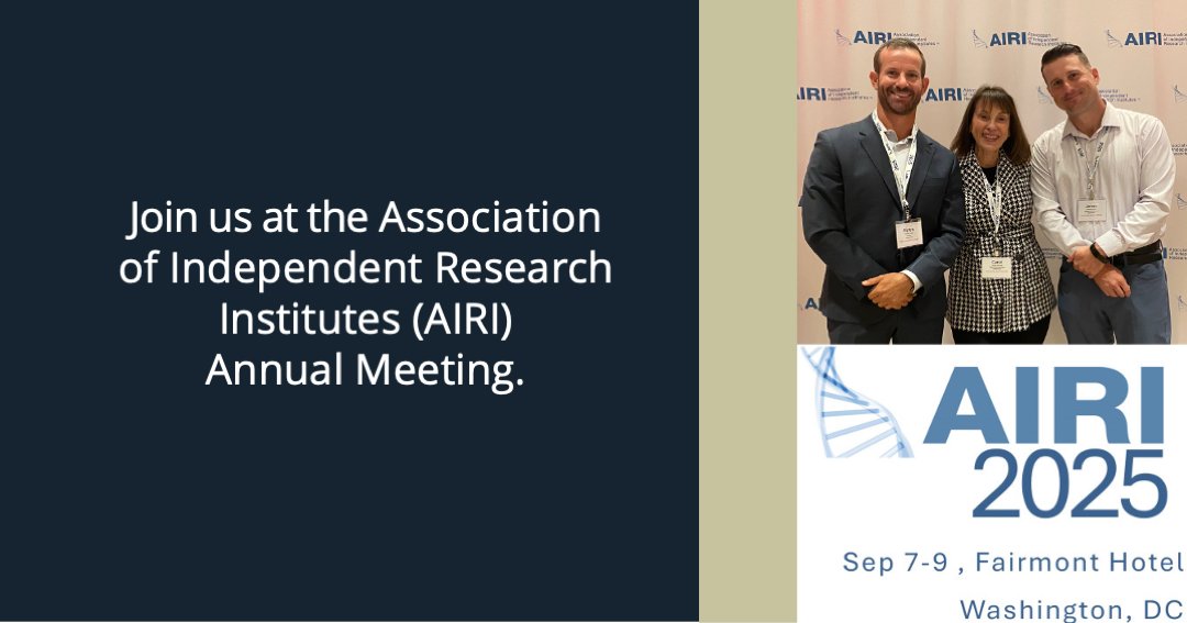 LabArchives's tweet image. Come join LabArchives today at the Association of Independent Research Institutes to discuss the significant policy changes taking place across the research market, learn more about the initiatives and challenges facing your institution, and hear how LabArchives supports AIRI…