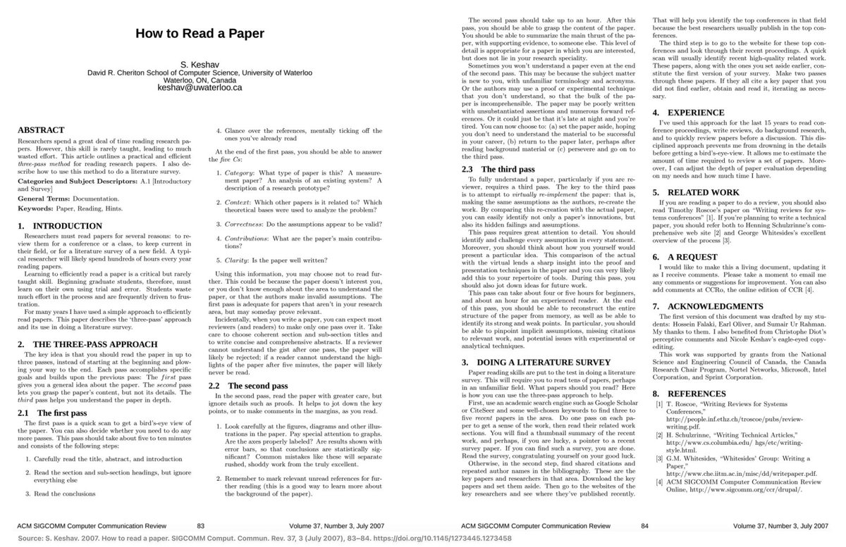 omingale_'s tweet photo. How to read a research paper https://t.co/OZCnUD9SlL