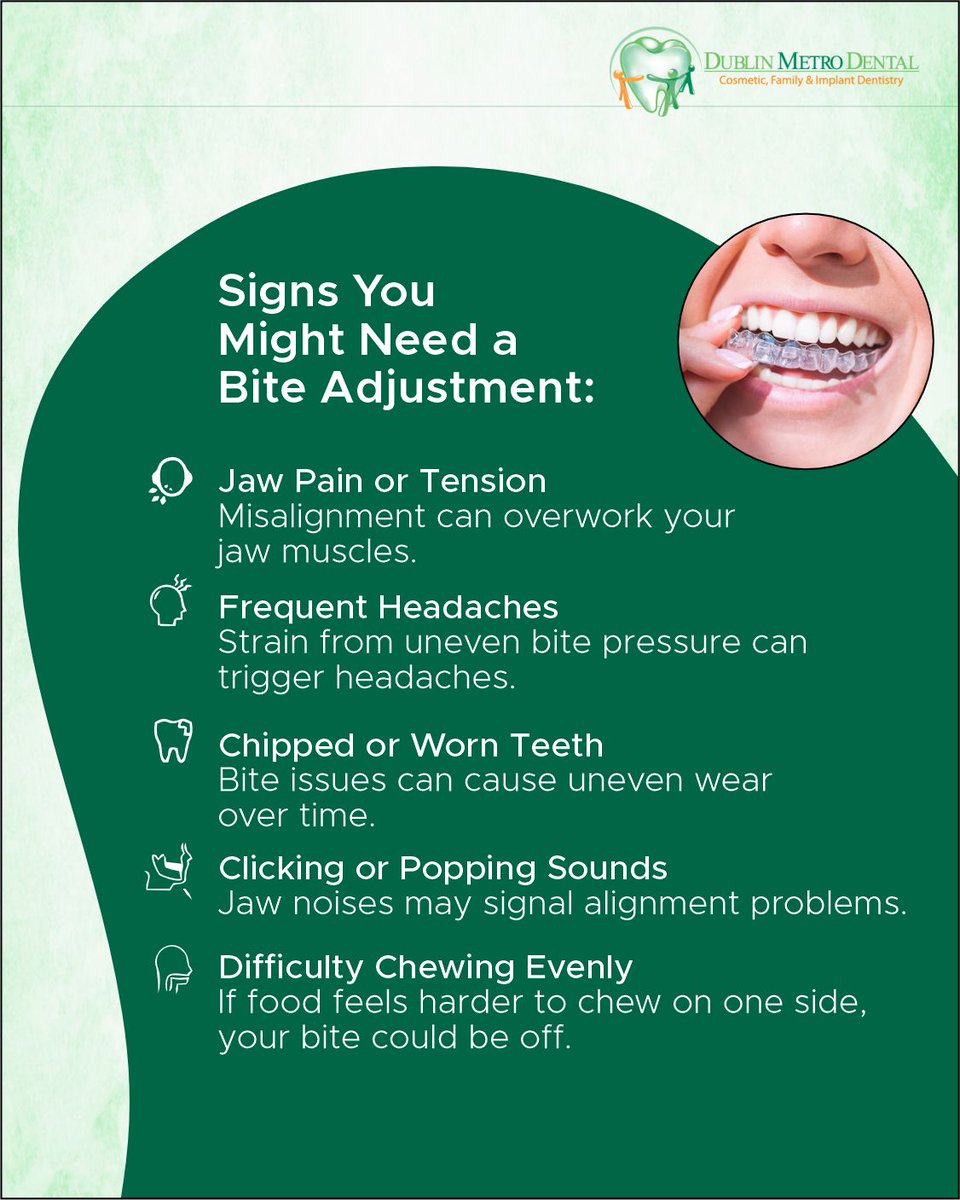 DMDGroup's tweet image. 💡 Why choose Invisalign for bite correction?
✅ Virtually invisible aligners 
✅ Customized 
✅ Comfortable
✅ Predictable 
✅removable
#Invisalign #InvisalignProvider #DiamondPlusProvider #Top1PercentDentist #DublinMetroDental #DrSadineni #CosmeticDentist #InvisalignDublinOhio