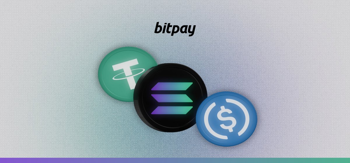 BitPay's tweet image. USDC + USDT on Solana = low fees + high speed ⚡

Manage, swap, spend, and cash out USDC and USDT on the Solana network, right from the BitPay Wallet.

Get the app 👉 bitpay.onelink.me/Cenw/solana

#BitPay #Solana #cryptopayments