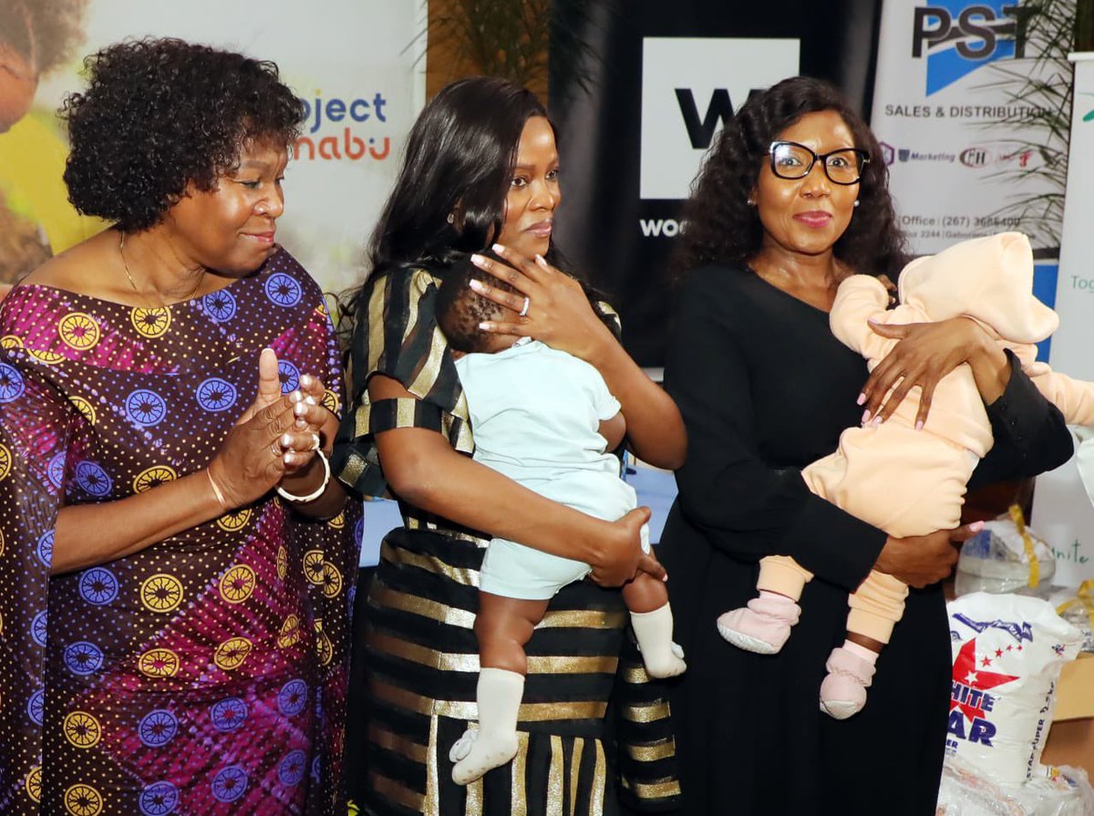 MaipeloMop's tweet photo. Deeply humbled to take on the role of Patron for MABU Project. This initiative provides newborns and mothers with food, toiletries and essentials. As I held these little ones, I was reminded that true leadership is service, and my greatest calling is to stand with those in need. https://t.co/2GzNssJAzC