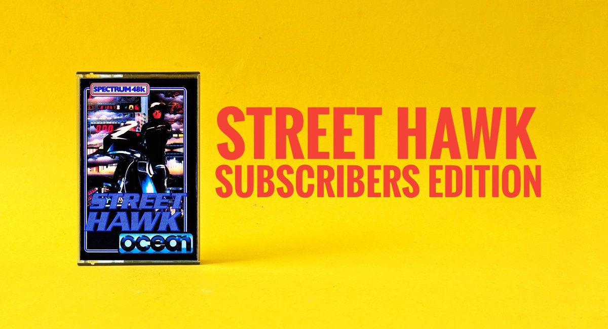 TeZ_Xspectrum's tweet image. #zxspectrum 
#streethawk
Unfortunately, Ocean fell behind in the development of the game, this alternate version was cobbled together to commit to their agreement. It's a bit of a slap in the face but I guess it's something.

worldofspectrum.org/archive/softwa…