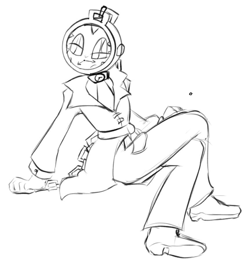 Old art  #dyle #dandysworldfanart #dandysworld #fanart #sketch