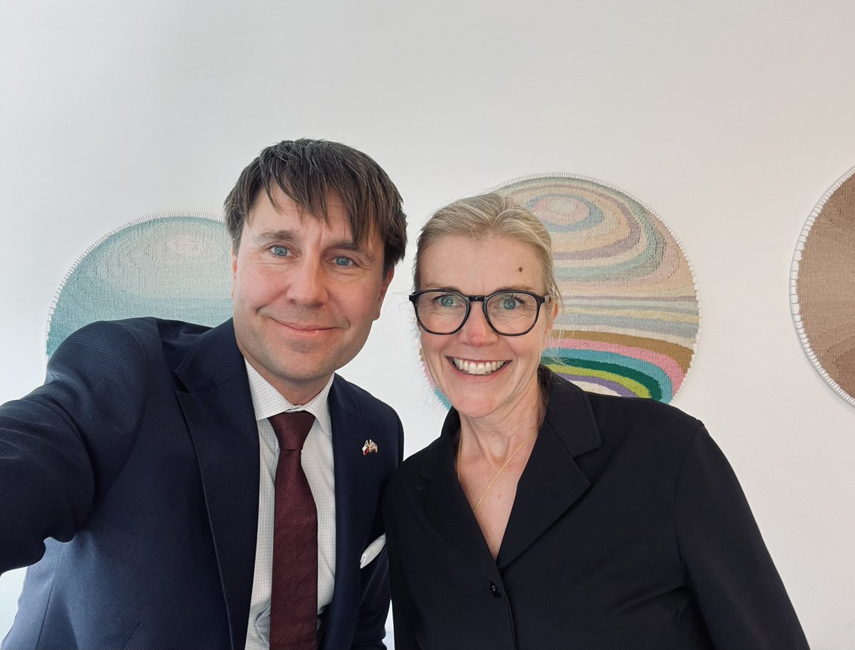 👋🏻 ¡Bienvenida, Sofia! Te damos una cálida bienvenida a Chile y a la familia nórdica en este hermoso país. Te deseamos mucho éxito en tu nuevo rol como Embajadora de Suecia 🇸🇪 en Chile 🇨🇱. Qué alegría tenerte con nosotros❤️ <a href="/EmbSueciaChile/">Embajadora de Suecia en Chile</a>