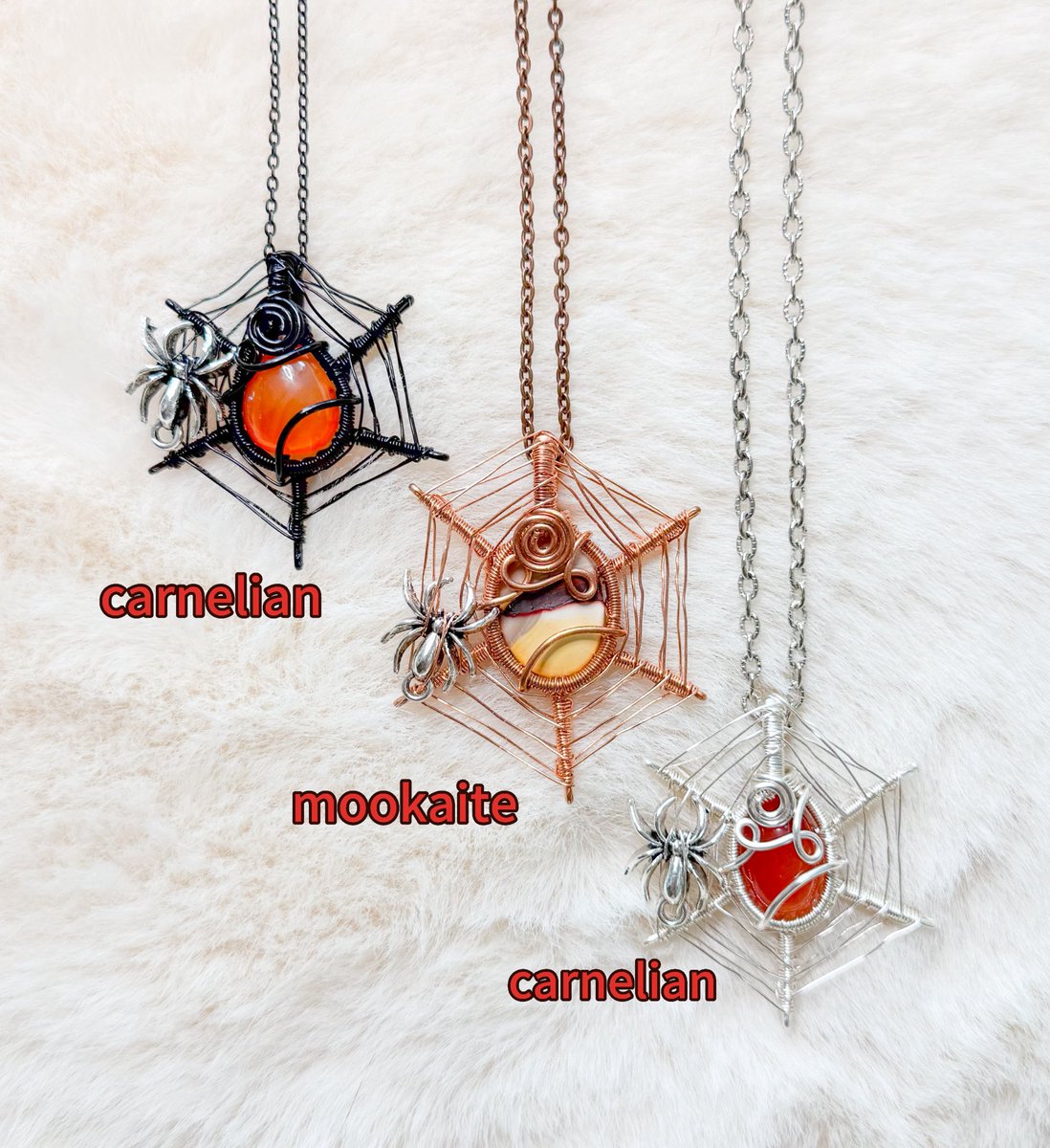 I present: mildhippie spooky pendants 👻🕸️

available Friday 9/12 at 8pm eastern time