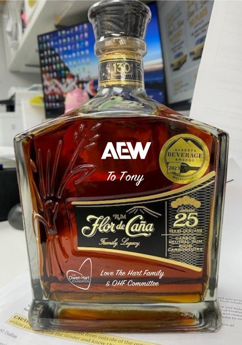 The OHF took London (and Paris) by storm when it recently attending AEW's Forbidden Door. Congrats to Adam 'Hangman' Page (OHF Owen Cup Tournament Winner 2025 and current AEW World Champion) for holding onto his title too and a special thank you to AEW and Tony Khan for a