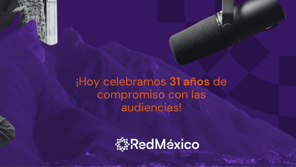 ¡31 años siendo inspiración y fortaleciendo la radio! 🎊
Celebramos con <a href="/RadioUDEM905fm/">UDEM 90.5FM 🎙</a> un año más de transmitir conocimiento en cada minuto al aire. 🎙️🏵️