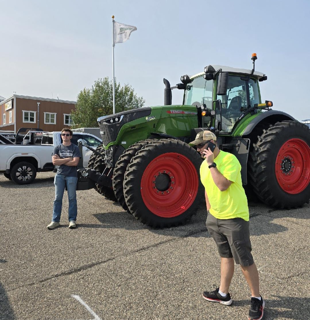 ChadBraaten's tweet photo. Getting set up for Big Iron Farm Show 2025. Come visit @ReichhardtUSA in Booth 721 in front of the Hartl Ag Building. https://t.co/SMdSDgvt5E