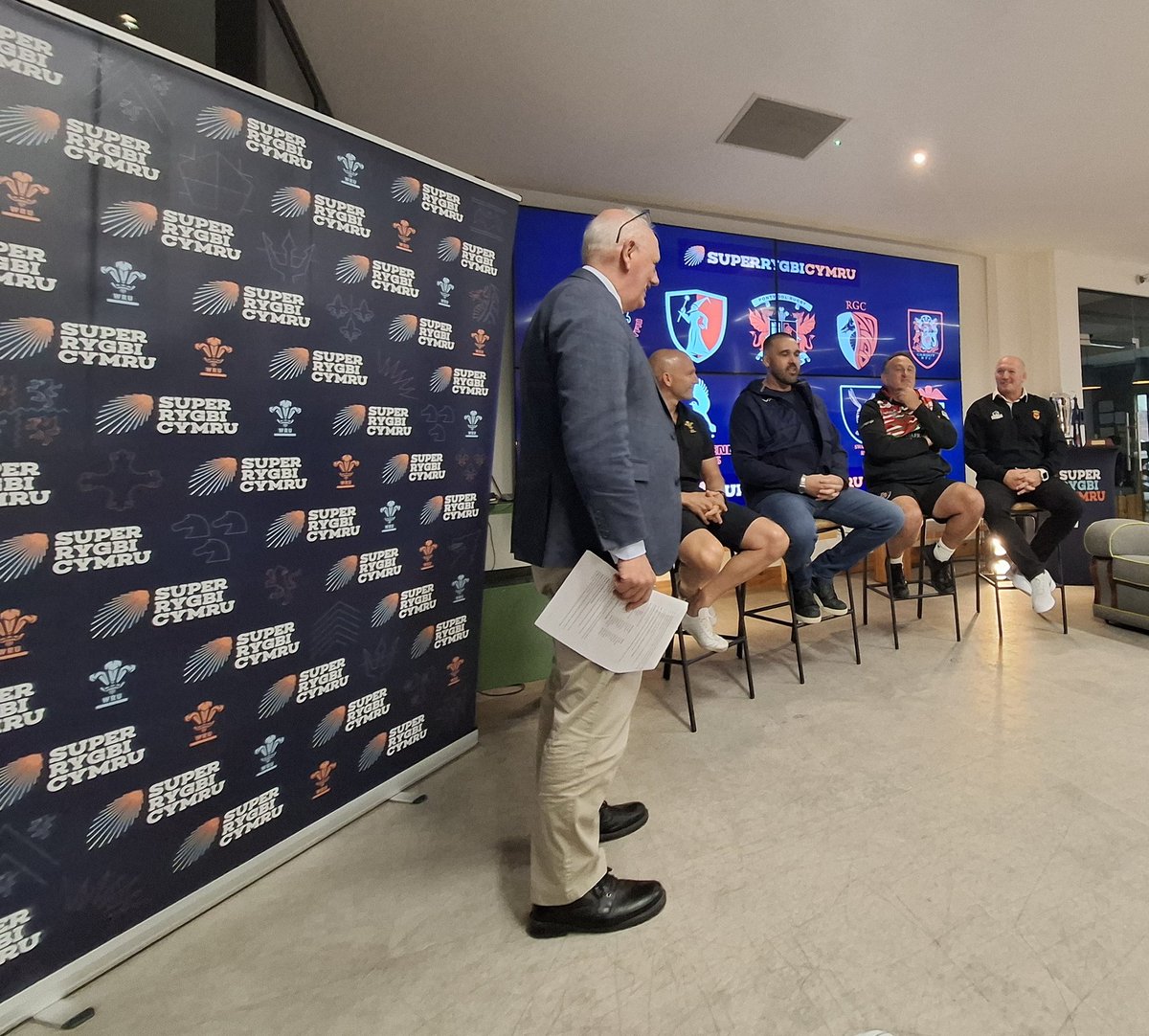 🏉 <a href="/SuperRygbiCymru/">Super Rygbi Cymru</a> IS BACK!!!

Friday 📺 
7.45pm <a href="/S4CRygbi/">S4C Rygbi</a>
<a href="/NewportRFC/">Newport RFC 1️⃣5️⃣0️⃣</a> v <a href="/llandoveryrfc/">Clwb Rygbi Llanymddyfri</a>

SAT
<a href="/bridgendravens/">Bridgend Ravens</a> v <a href="/CarmQuinsRFC/">Carmarthen Quins RFC</a>
<a href="/evrfc/">Ebbw Vale Rugby</a> v <a href="/AberavonRugby/">Aberavon Rugby Club</a>
<a href="/PontypoolRFC/">Pontypool RFC</a> v <a href="/SwanseaRFC/">Swansea Rugby Club</a>
<a href="/RGCNews/">RGCnews🏉</a> v <a href="/Cardiff_RFC/">Cardiffrfc</a>