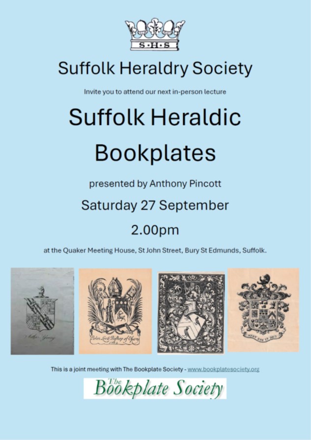 Suffolk Heraldry Society (@suffolkheraldry) on Twitter photo 