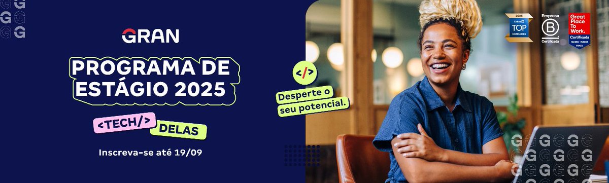 Programa de Estágio em Engenharia de Software | 100% Remoto | Bolsa R$ R$1.349,71
Link da vaga: lnkd.in/dHpkNNvM

COMPARTILHE!

#bolhadev
<a href="/ViUmaVaga/">Vini, do ViUmaVaga!</a>
<a href="/BolhaDevs/">#bolhadev</a>
<a href="/sseraphini/">Sibelius Seraphini</a>
<a href="/botvagas/">botvagas.com.br ➔ A sua plataforma de vagas Tech</a>