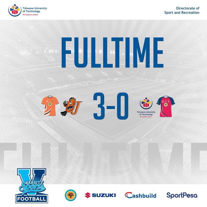 🚨𝗢𝗳𝗳 𝘁𝗼 𝗙𝗶𝗻𝗮𝗹𝘀‼️

Congratulations to <a href="/ujfootball/">UJ Football Club</a> on winning 3-0 🆚 TUT in the #varsityfootball women’s tournament to book their spot in the FINAL! 🏆

UJ will face UWC, 19 September 🔥🔥 #iyachesa #Uj #uwc 

📸 <a href="/Sport_TUT/">TUT Sport</a>
