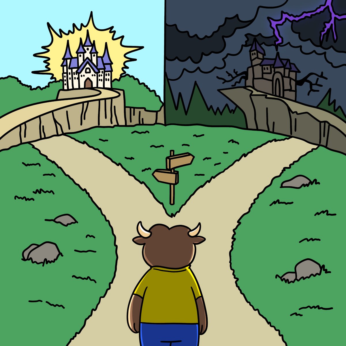 Left = generational wealth, Right = generational cope

Choose wisely.