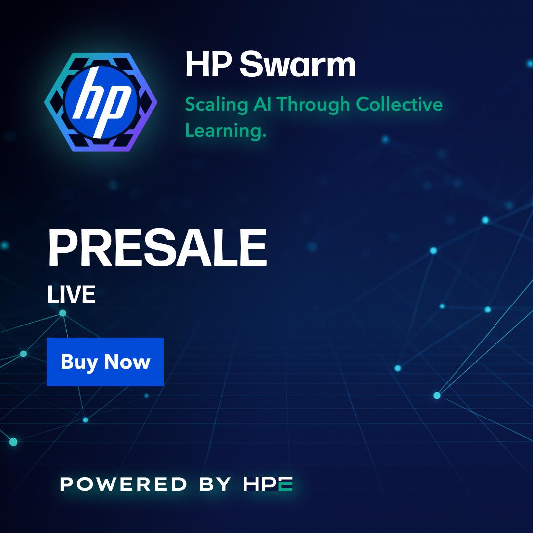 FreshCoinsIo's tweet photo. 🔥 HP Swarm Presale is Now Live!
Be among the first to join a decentralized AI ecosystem where collective learning meets blockchain security.

Why join the presale?
✅ Early entry before public launch
✅ Exclusive access to HP Swarm’s AI-powered economy
✅ Backed by enterprise-grade compliance & HPE innovation

⚡️ The future of AI is being built today, don’t miss it.
👉 https://t.co/7GAfcuWMyL

#HPSwarm #Presale #AI #Blockchain #Web3