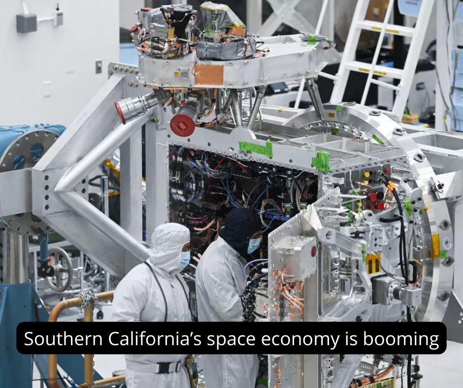 According to LAEDC’s 2025 Economic Forecast, aerospace and defense added 11,000 jobs between 2022–2024 with average wages of $141K—over twice the county average.

➡️ Growth is fueled by startups, tech like 5G &amp; IoT, and the expanding needs of the Space Force—showing how space is