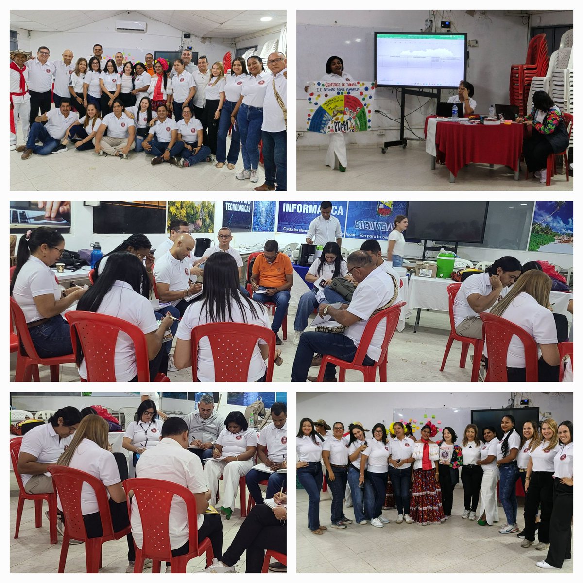 JohanaCifuente5's tweet photo. Hace un par de semanas tuve la alegría de encontrarme con tutoras (es) y rectoras y (es) de EE #PTAFI del sur y el centro del Cesar. Construimos ideas e ideales sobre la #Resignificacióndeltiempoescolar, un gran escenario para seguir consolidando la apuesta de #Formaciónintegral https://t.co/p8XHY5yuZy