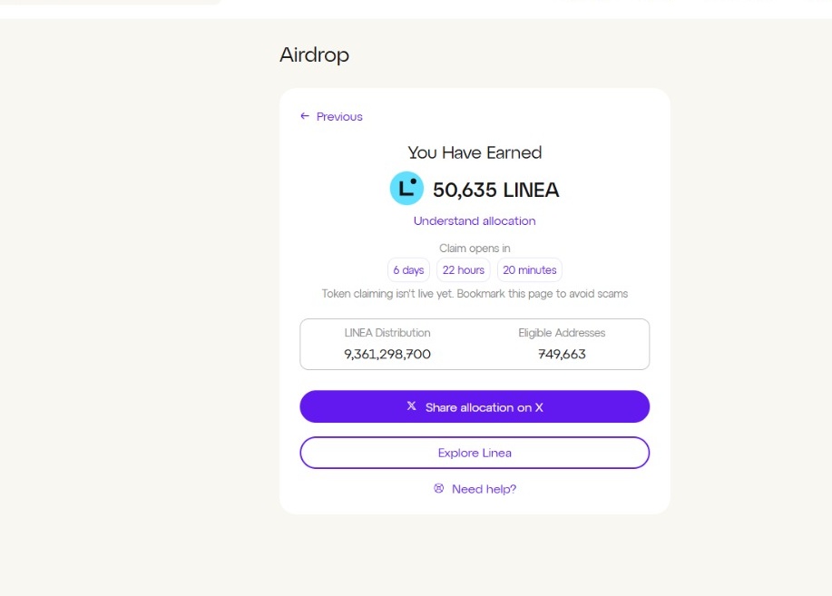 One of the first 2,000 wallets here will get my $Linea allocation equally <a href="/LineaBuild/">Linea.eth</a>-

📣 Just follow and Leave or DM an $ETH wallet! TAG 3 FRIENDS 📣

#Airdrops #Airdrop #Binance #BTC  #Giveaway $TAO