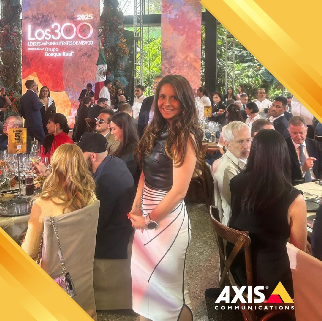 Axis_LAT's tweet photo. Orgullosos de anunciar que Leopoldo Ruiz, Director Regional de Axis LATAM, está en la lista de los 300 Líderes Más Influyentes 2025.

Mariana Ramírez representó a Axis, reforzando nuestro compromiso con la innovación y la seguridad.

#AxisCommunications #AxisLATAM https://t.co/EFWAfdCu3W