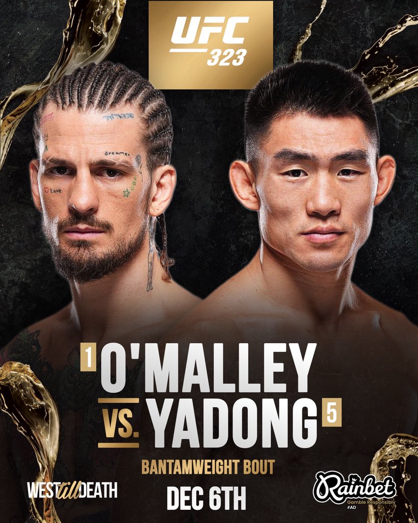 Sean O’Malley vs. Song Yadong is rumored to be in the works for #UFC323 on December 6th

#ufc #mma #seanomalley
