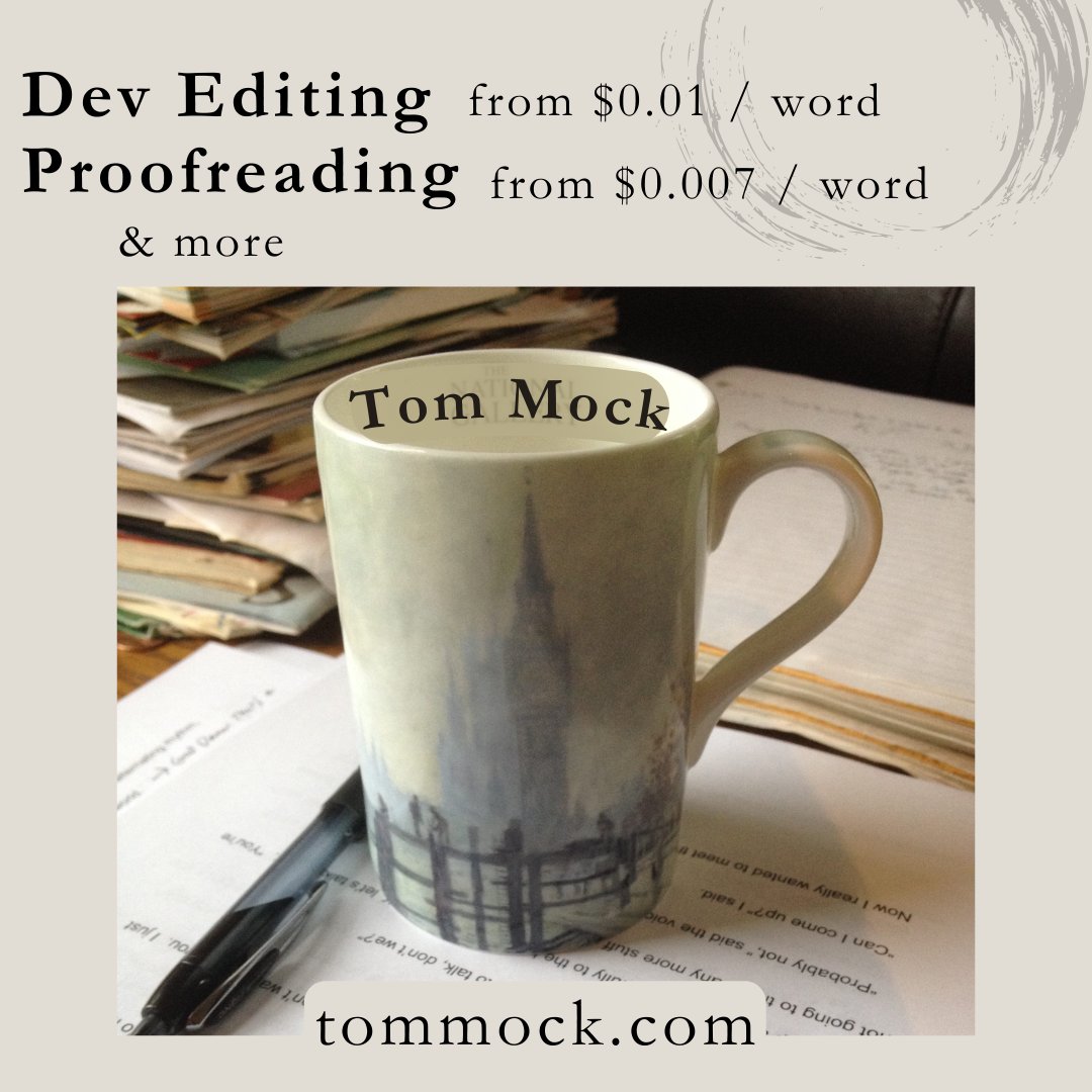 Tom Mock - Author/Editor tweet media