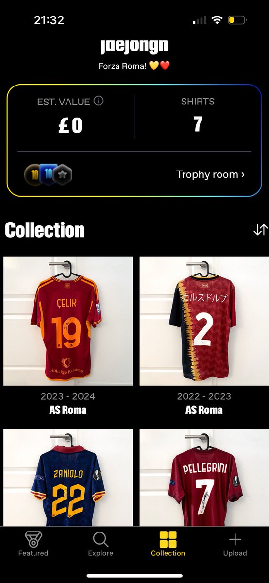 👕 We're off! I've posted the first shirts, with many more to come. I'm looking forward to the valuation and showing off my collection. <a href="/Showboatkits/">Showboat</a>, I already love your app! 🫶