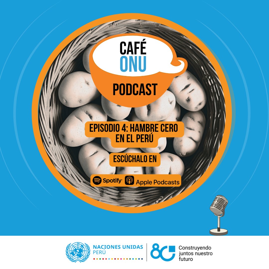 🎧Cuarto episodio #CaféONU ¿y si el futuro empieza con lo que comemos? 🌱🥗

¿Es posible lograr el #HambreCero? 

Descubre cómo garantizar el derecho a una alimentación saludable y sostenible para todas las personas.

🎙️ Escúchalo aquí:
andina.pe/agencia/notici…

#ONU80 #UN80
