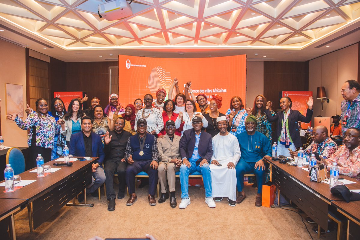 afarcongo's tweet photo. Son intervention, soulignant l’absence d’une commission des femmes au sein de l’AUA, a suscité de riches échanges. Deux jours plus tard, cette voix s’est transformée en un tournant historique : 
#WomenInArchitecture #AUA2025 #ArchitectsOfAfrica #Kinshasa2025 #Empowerment #History https://t.co/bjWFftFFMr
