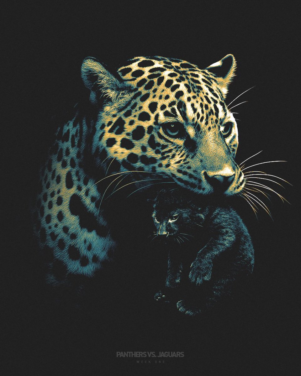 DevCarvajal's tweet photo. W1 Game Poster 🎨🐆
#DUUUVAL #JagWin #CARvsJAX https://t.co/na8eRi4xHR