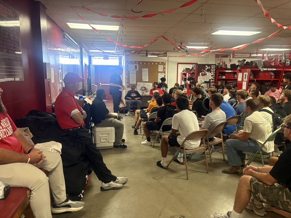 Thank you for coming to see the Mustangs today Jamey Calvery! <a href="/jcalvery_fca/">Jamey Calvery</a>