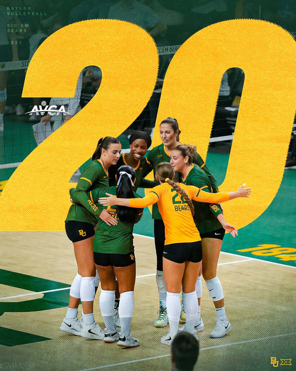Baylor Volleyball tweet media