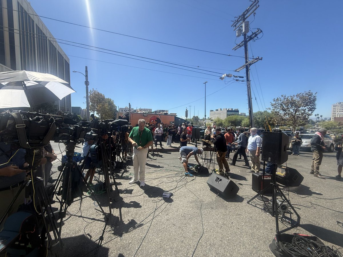 The Supreme Court cleared the way for federal agents to conduct sweeping immigration operations for now in Los Angeles. Immigrant advocacy groups and California Democrats are holding a press conference to respond.