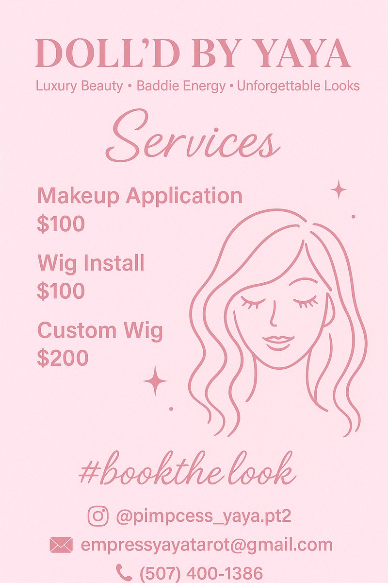 yayathadoll333's tweet image. #bookthelook #BackToSchool