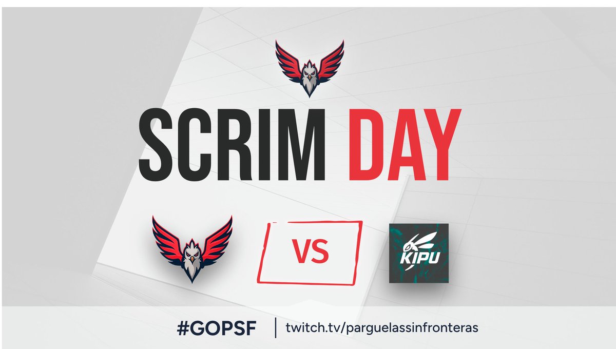 Scrim a las 22:00 contra <a href="/kipu_esports/">KIPU</a> #GOPSF
twitch.tv/parguelassinfr…