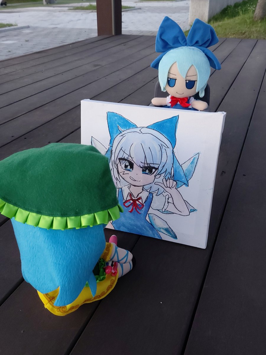 #9月9日はチルノの日 #東方Project 
#Fumofumo #fumo #ふもふも 

⑨