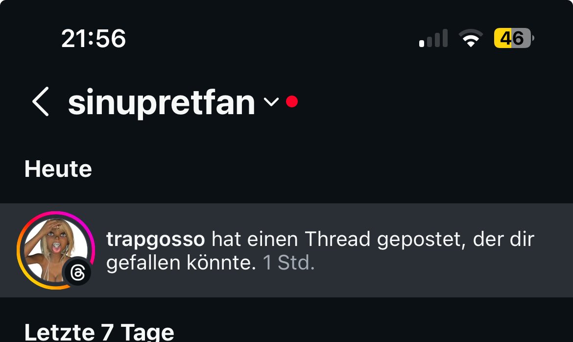 Nein. Nein das hat er nicht.