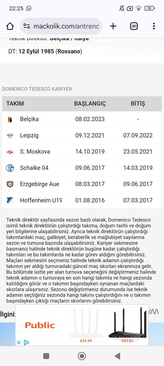 Saadettin saran veya <a href="/hbkhbk/">Hakan Bilal Kutlualp</a> biriniz çıkıp Tedesco  Fenerbahçe'nin T.D olamaz diyenin en fanatik destekçisi olurum. Bu nasıl kariyer?
Mourinho sonrası bu seviyeye mi düşecekler?
 İsmail Kartal ile devam etmelisiniz fazla maceraya gerek yok.