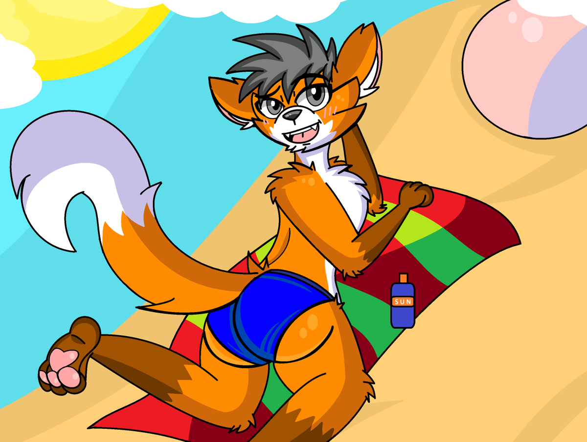 LittlePazzie's tweet photo. My part of an ArtTrade with RushFox on FA

He wanted to show off his big a- speedo.. uwu https://t.co/5LDyrZEgUM