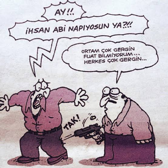 Bizim memleketin halleri.