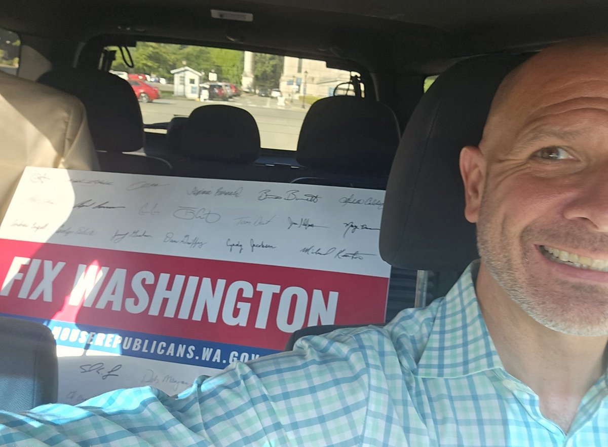 PeterAbbarno's tweet photo. Off to Eastern Washington to record upcoming #FixWashington podcasts with some awesome @WaHouseGOP members.  Stay Tuned! 

Check out our past episodes: https://t.co/C8Qf4Rhfpw
#waleg https://t.co/QvYoUqiYqw