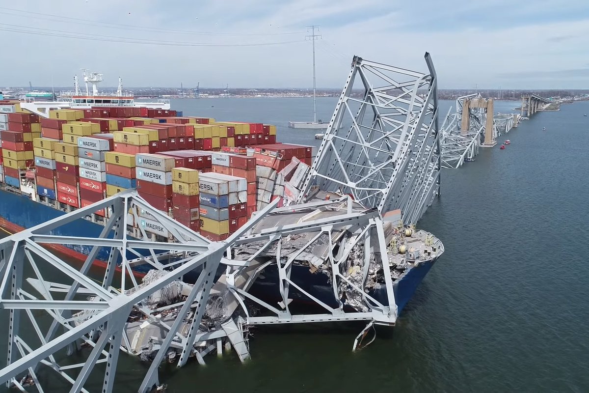 ClaimToolkit's tweet image. Maryland Moves to Deny Liability Limit Sought by Ship Manager in Key Bridge Collapse #KeyBridgeCollapse #MarylandNews #BaltimoreBridge #ShipLiability ow.ly/JNV250WT4kA